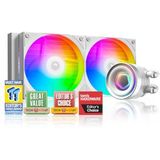 ID-Cooling - FX240 Infinity - Liquid Processor Cooler - Wit - aRGB Verlichting