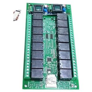Tuya Wifi 16 kanalen 11 digitale schakelingangen 2 NTC-ingangen Smart Switch Controller Board Plate Module