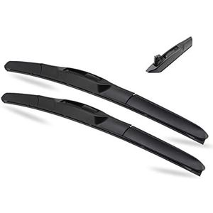 Voor Hyundai I40 2011 2012 2013 2014 2015 2016 26 ""16"" Auto Reinig De Voorruit Rubberen Wisserbladen Fit U Hook Arm Duurzaam