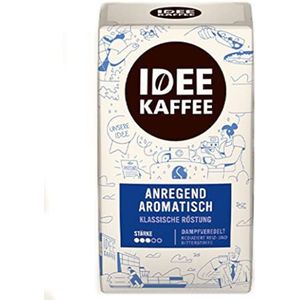 Darboven IDEE koffie 8x 500 g (4000 g), Arabica filterkoffie gemalen - premium kwaliteit