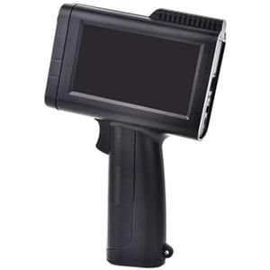 voor Datum Barcode Batchnummer Logo QR-code 12,7 mm mini mobiele handheld printer, barcode lotnummer label draagbare inkjetprinter, snel drogende bedrukking