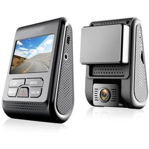 Dashcam A119 V3 2K 60fps Auto Dash Cam Super Night Quad HD 2560 1600P Auto DVR Met Parkeermodus G-sensor Optionele GPS Autocamera(Card 128GB)