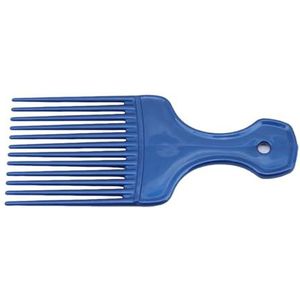 1 stuk blauwe kapperskam in salon-stijl - pick kam voor krullend haar en afscheid verzorging voor dikke kwaliteit kappersbenodigdheden, stylingtools en apparaten