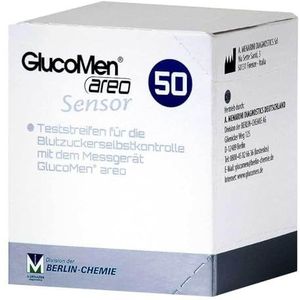 GlucoMen areo Sensor Teststreifen, 50 st. Teststrips