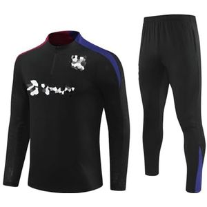 2025/2026 voetbaltrainingspak, voetbalshirts, voetbalshirt set, sportkleding met lange mouwen voor heren, ademende sportkleding voor volwassenen/kinderen,D,L