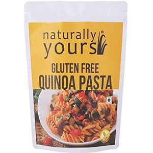 Naturally Yours Pasta Quinoa Gluten-Free | 100% Natural & Vegetarian | Corn Amaranth Bengal Gram Jowar Rice | Easy to Cook & Rich in Fibre | 200g