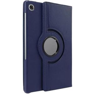 360 Roterende Tablet Case Geschikt for Lenovo Tab M10 HD 2nd 10.1inch TB-X306F TB-X306X Tablet Cover Stand Shell(Dark blue)