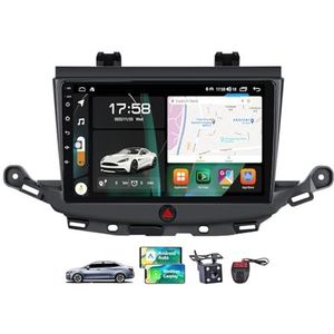 Android 13 GPS-Autoradio voor Opel Astra K 2015-2022 9 inch Touchscreen met Bluetooth 5.0/SWC/FM RDS DAB+ Radio/Carplay Android Auto/DSP Video Stereo Speler + DVR Achtercamera(B,NF-7)
