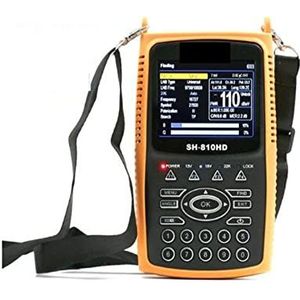 Satellietzoeker, digitale satellietsignaalzoeker, SH-810HD 3.5 Inch Lcd-scherm DVB-S2 DVB-T2 Combo Digitale Signaalzoeker Ondersteuning CCTV 8PSK 16APSK Satfinder Meter 810HD voor het aanpassen van sa