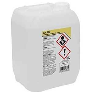 Eurolite Smoke Fluid B Basic 5 liter, rookvloeistof voor rookmachines, gemiddelde dichtheid en levensduur, Made in Germany, geurneutraal op waterbasis, biologisch afbreekbaar