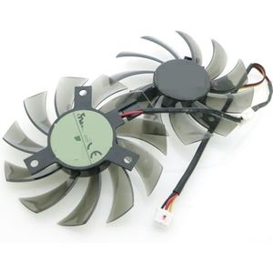 T128010SH 75mm DC12V 0.25A voor Gigabyte voor GV-R585OC-1GD GV-N460OC-1GI grafische kaart koelventilator