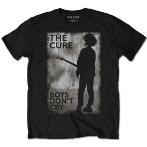 The Cure Boys Dont Cry Zwart And Wit T Shirt XXXL