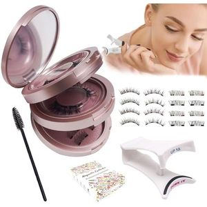 TOEECY - Magnetische Wimpers - Roze - Natuurlijke Look - Herbruikbaar