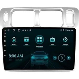 Geschikt for Mitsubishi Pajero IO 1998-2007 Autoradiospeler Carplay Android Auto Navigatie Multimedia(4G-64G-CAM)