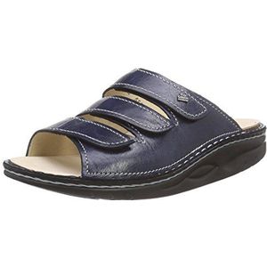 Finn Comfort Andros Open sandalen voor dames, blauw Atlantic, 39 EU