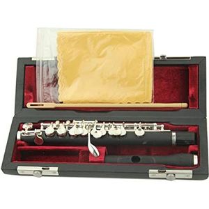 Premium Piccolo Instrumenten en Houten Geval Reinigingsdoek Bescherm Cover