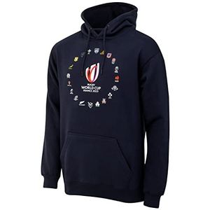 Rugby World Cup RWC 20 Nations sweatshirt, officiële collectie Rugby World Cup 2023, maat S