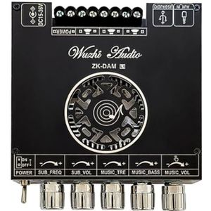 Qussedser -DAM L1 2.1 Kanaals BT5.0 Versterker Board TPA3251D2 220Wx2 & 350W High Power Subwoofer Versterker Boards Subwoofer, A
