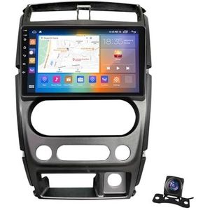Android 13.0 2 Din Autoradio 10"" Touchscreen Auto Stereo Voor Suzuki Jimny 2007-2012 Met Draadloze Carplay Android Auto GPS Navigatie AHD Omgekeerd Beeld Stuurwielbediening(Size:P2(1G+32G))