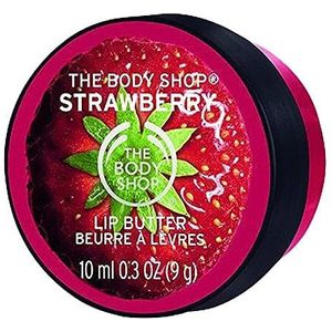 The Body Shop Strawberry Lip Butter unisex, Strawberry Lippenbutter 10 ml, per stuk verpakt (1 x 10 ml)