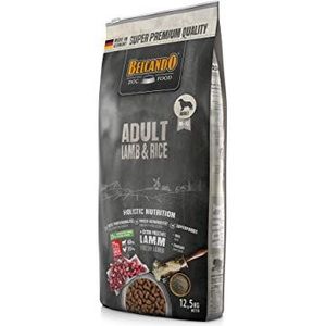 BELCANDO Adult Lamb & Rice [12,5 kg] hondenvoer | droogvoer met lam voor gevoelige honden | compleet voer voor honden vanaf 1 jaar