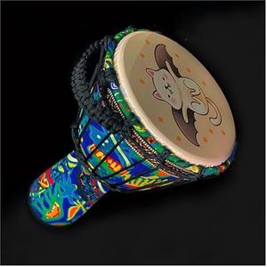 Groot 8-inch PVC-lichaam Afrikaanse Drum Volwassen Professioneel Afrikaans Handtrommelinstrument Afrikaans Trommel Instrument (Size : D)