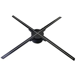 3D Led Displayer Wifi 65cm 3x3 Holo Gesynchroniseerde Video Wall Hologram Fan(Single)