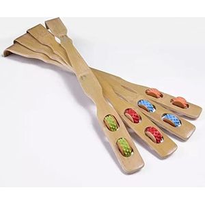 Rugkrabber bamboe XXL - Hout – Ruggenkrabber - 46 cm – Dode huid verwijderen – Anti stress – Anti jeuk – Massage - Schoencadeautjes Sinterklaas