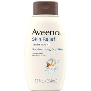 Aveeno Skin Relief Voeding Body Wash, Coconut, 12 Fluid Ounce by Aveeno