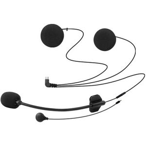 FreedConn - Microfoon + Hoofdtelefoon - Accessoire Voor T-COMVB en T-COMSC TMAX Serie Motorhelm - Bluetooth Interphone