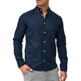 INDICODE JEANS Overhemd 'Brayden'  navy