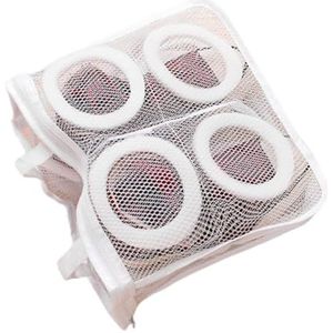 Ochis Wasschoenentas, draagbare opbergtas, cosmetische tas, bescherming tegen vervorming, kledingopbergtas, duurzaam ontwerp, veelkleurig optioneel wit