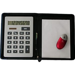 LEO Jumbo rekenmachine met verkoopmap A4 incl. blok