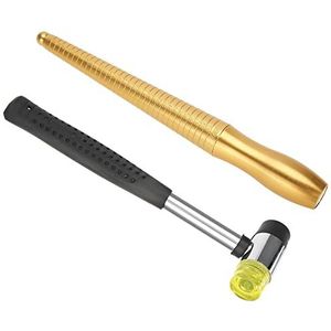 Ring doorn sizer set, 1,3 inch metalen draagbaar ringmeetinstrument, 3 stuks voor sieradenproducenten Algemeen gebruik Professioneel gebruik voor juweliers