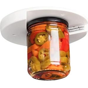 Jar Opener, Undermount deksel Gripper Tool Gemakkelijk Grip en los te draaien multi-sized potten, flessen en containers - Perfect voor senioren en zwakke of artritis handen