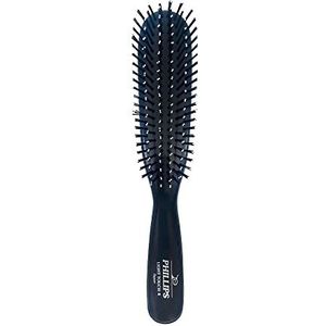 Phillips Brush Light Touch 8 Nylon Zwart Styling Haarborstel door Phillips Brush