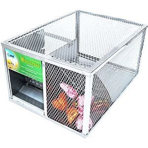 Humane Mouse Cage Trap Muis Kooi Muizen Catcher/Safe/Smart/Extra Large/Continu/Live, Huisdieren Kindervriendelijke Indoor Outdoor Gebruik Grote Live Space No Kill Rat Trap. (Color : A)
