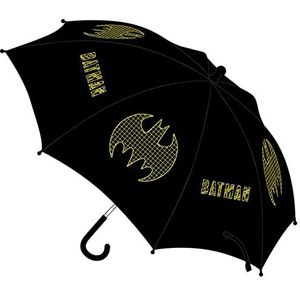 BATMAN ""COMIX"" Handmatige paraplu 48 cm, Zwart/Geel, único