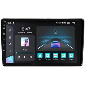 Android 14 GPS Navigation Stereo voor Peugeot 308 308S 2013-2017 9 Inch 2 Din Car Stereo Radio met CarPlay AHD Omgekeerd beeld Bedieningselementen op het stuur Bluetooth(A1 1G+32G)
