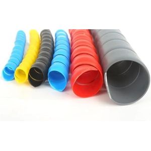 Spiraalvormige Wrapote Prctive Sleeve Wire Manage, Spiraalkabelmouw 8mm-40mm 2 meter Multicolor(Giallo,38mm inside diameter)