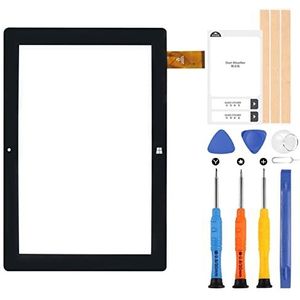 ARSSLY Display voor Mediacom Winpad 10,1 X121 M-WPX121 touchscreen digitizer touchscreen digitizer glazen schijf met reparatieset (geen LCD-display)