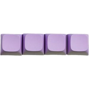 Bottone 4 stks Unieke PBT Keycaps Voor Mechanische Toetsenborden Key Caps Kleurrijke Keycaps 4Key Set Voor Typen Liefhebbers