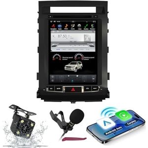 Android 15 Autoradio Navi voor T-oyota Land Cruiser LC200 (2008-2015) 12.1 ""Touchscreen Car Multimedia Player met draadloze carplay GPS-navigatie BT5.0 HIFI FM 5G-WiFi SWC DSP MIC,6g+128g