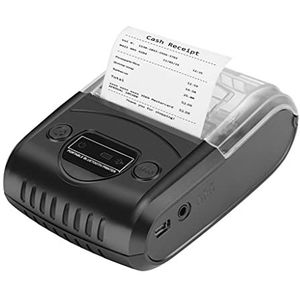 WMMNHY Mini draagbaar 58mm Bt Thermische ontvangstprinter Personal Bill Mobile Pos Printersteun ESC/POS Afdrukopdracht