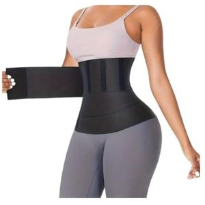 Afslankgordel Buik Taille Trainer Trimmer Sauna Zweetband Buikband Gewichtsverlies Body Shaper Buikcontrole Body Shaper Buikweg tailletrainer(6 meters)