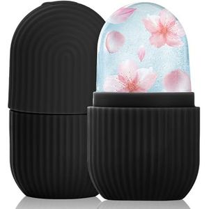 IMEASY IJsroller voor gezicht en oog, opgewaardeerde ijsgezichtsroller, gezichtsschoonheid, huidverzorgingshulpmiddelen, ijs gezichtskubus, Gua Sha gezichtsmassage, siliconen ijsvorm voor