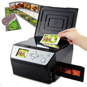 MegLob 22MP Digitale Film & Dia-Scanner, All-In-1 Filmscanner, Converteer 135/35 Mm Dia/110 Naar Digitaal JPEG, Multifunctionele Film/Visitekaartje/Fotoscanner, Filmnegatieven En Dia's Combo Scanner