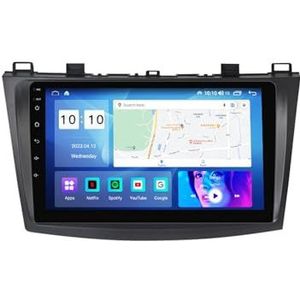 Android 12.0 Car Stereo 9 ""Touch Screen auto audio speler bluetooth stuurwielbediening Voor Mazda3 2010-2012 auto speler Ondersteunt CarAutoPlay PIP GPS Navigatie Backup Camera (Size : 4+WIFI+4G 2G+3