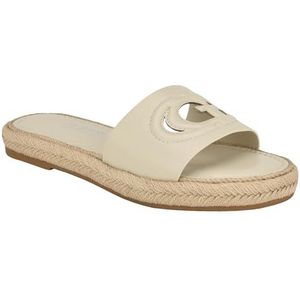 GUESS Katica sandaal voor dames, Crème 150, 38.5 EU