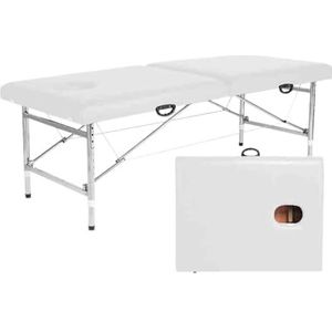 CQCCQ In hoogte verstelbaar schoonheidsmassagebed Draagbaar draagbaar opvouwbaar massagebed Tatoeagebed Therapiebed, geschikt for spa-salon Tatoeage-schoonheid(Color 2)